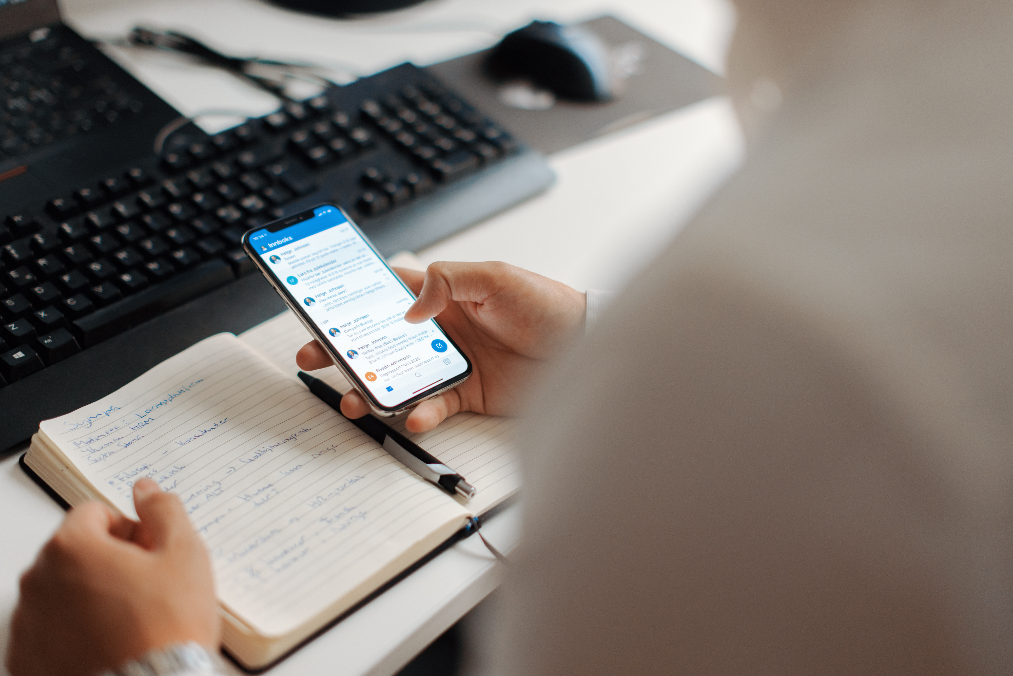 Møtebooking for Prosesspilotene
